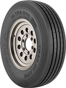 thumbnail interactive-video image 1 of Trailer King Ultra STR All Steel ST 235/85R16 Tire Load G 14 Ply Blackwall 1 of 4